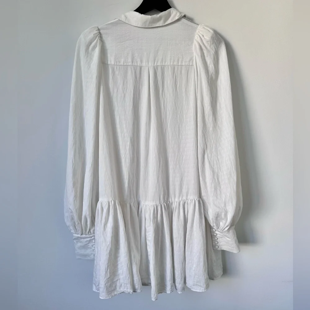 Acler Sherwood Dress in White - Size S - Picture 6 of 13